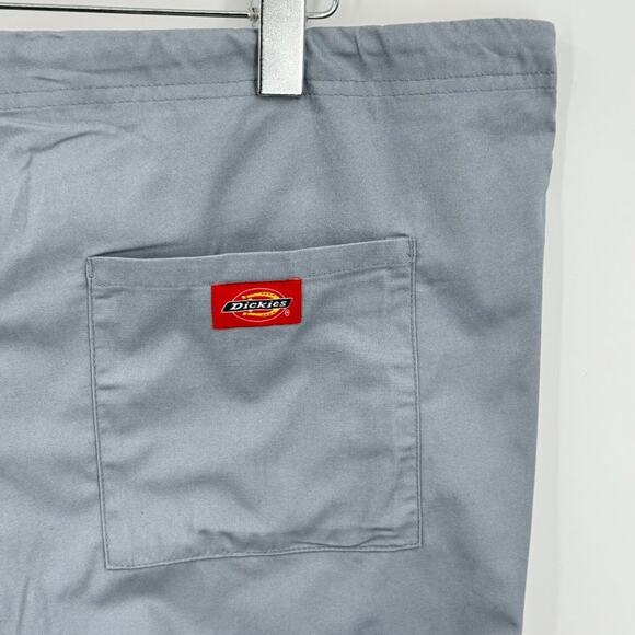 Dickies EDS Signature gray adjustable drawstring waist unisex scrub pants - Picture 5 of 8